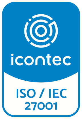 Sello ICONTEC — Certificación ISO/IEC 27001